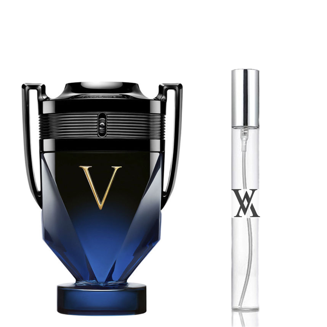 Amostra de perfume Invictus Victory Elixir - Frasco de 10ml - Fragrância de Luxo