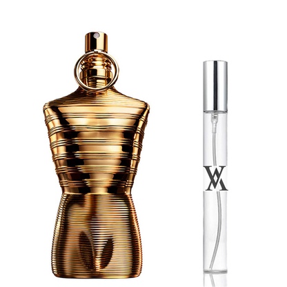 Amostra de perfume Jean Paul Gaultier Le Male Elixir Absolu - Frasco de 10ml - Fragrância de Luxo