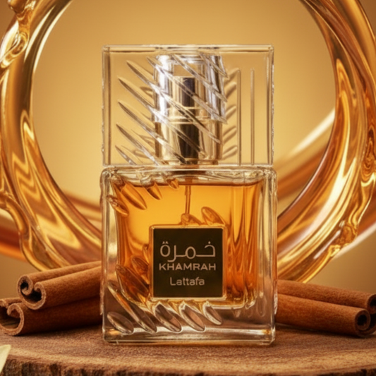 Perfume Lattafa Khamrah - Decant exclusivo en Vlaar&Co